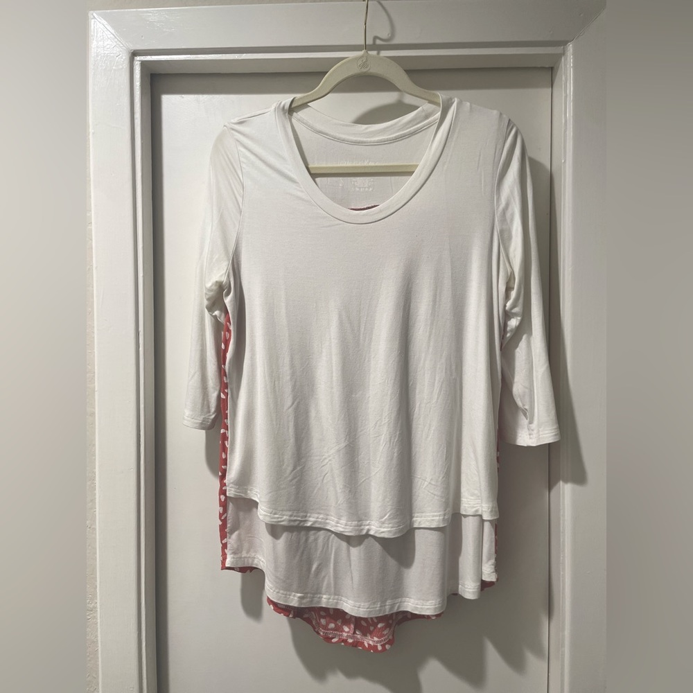 Latched Mama 3/4 sleeve nursing shirt (S)